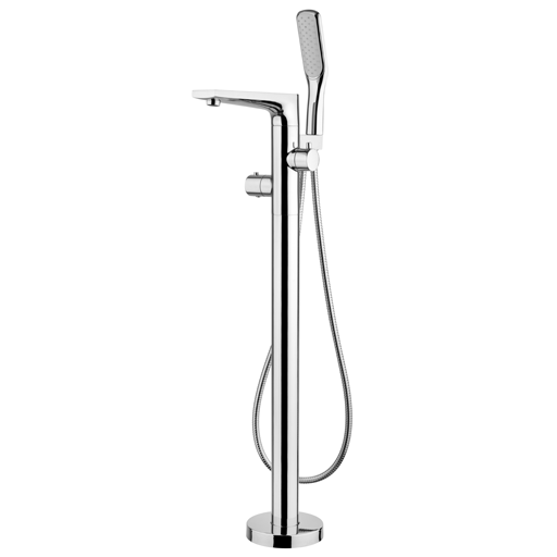 Free Standing Floor-mounted Pillar Thermostatic Bath System 95..136TH by Paini spa Rubinetterie