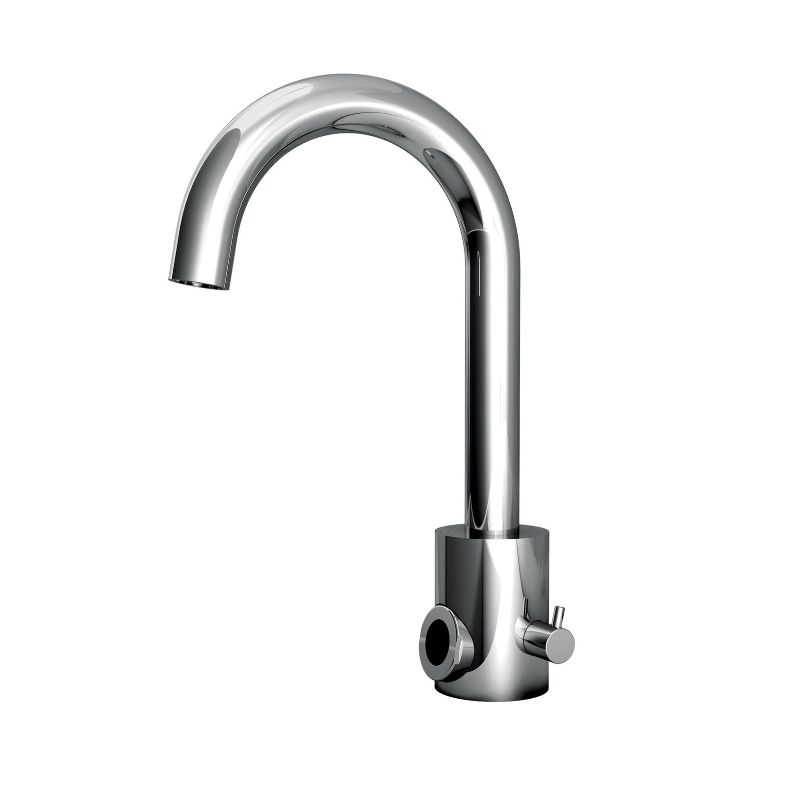 Electronic Sink Mixer with Electronic Photocell Control, Manual Temperature Regulation, without Drain 00E158 by PALAZZANI