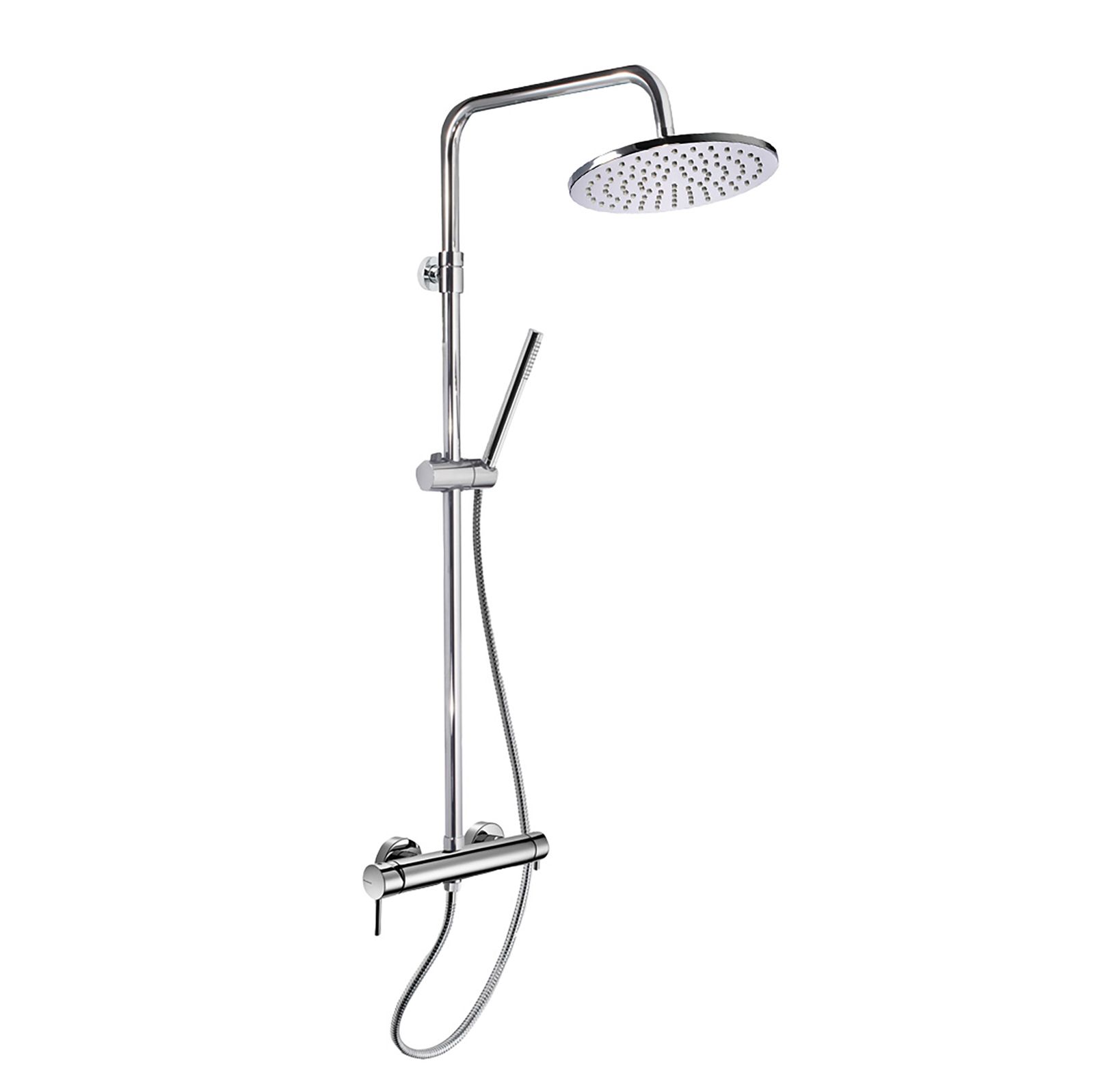 Single-lever Shower Mixer with Integrated Shower Column 022273 by PALAZZANI