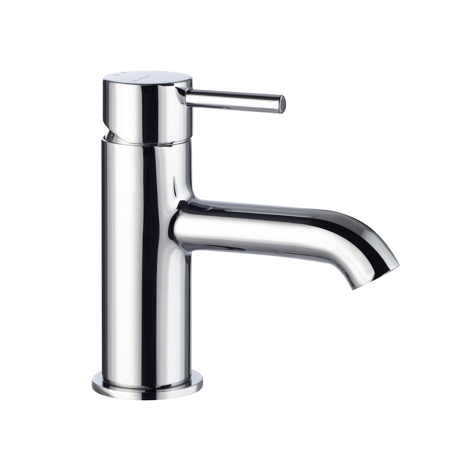 Midi Single-lever Mixer for Washbasin without Drain, with Flexible Hoses 023111 by PALAZZANI