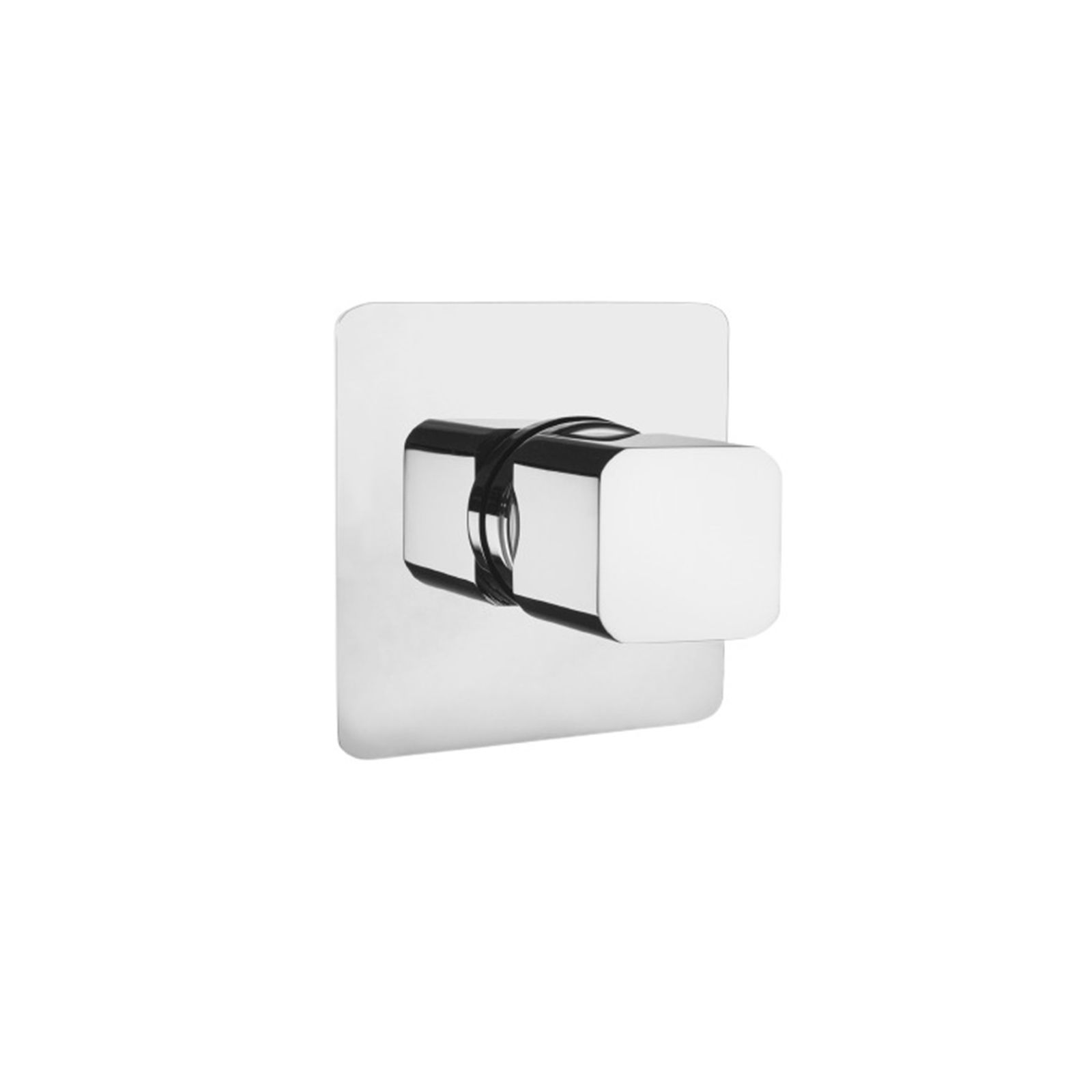 Mis External Parts for Built-in Diverter without Stop, with 110x110mm Plate 562339 by PALAZZANI