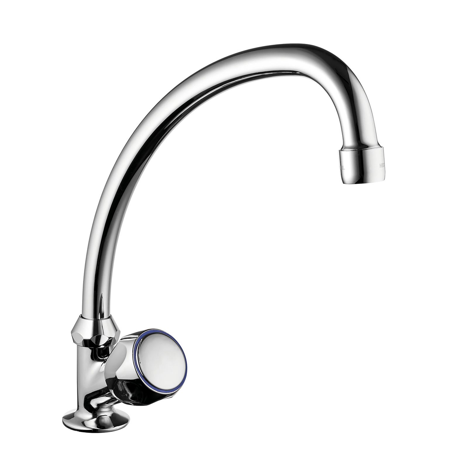 Italia Single Hole Sink Tap with Swivel Spout 735915 by PALAZZANI