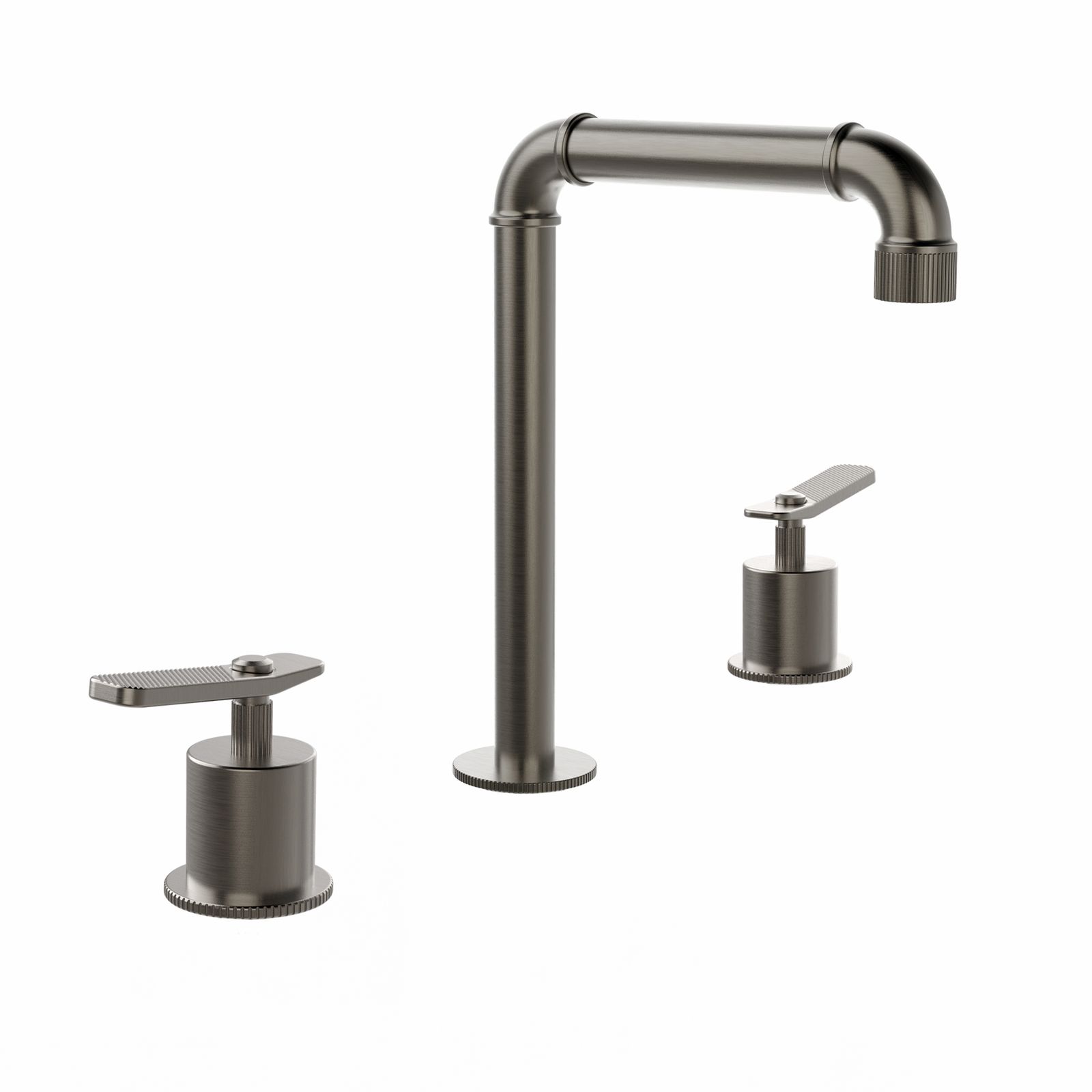 Industrial Gas 3-hole Washbasin Mixer without Drain 793256 by PALAZZANI