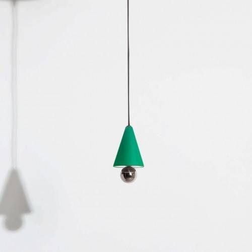 Cherry Extra Small Pendant light - Mint Green by Petite Friture