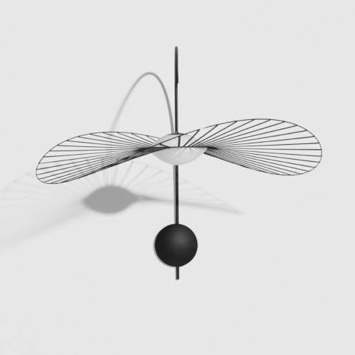 Vertigo Nova Wall lamp - Black/White by Petite Friture