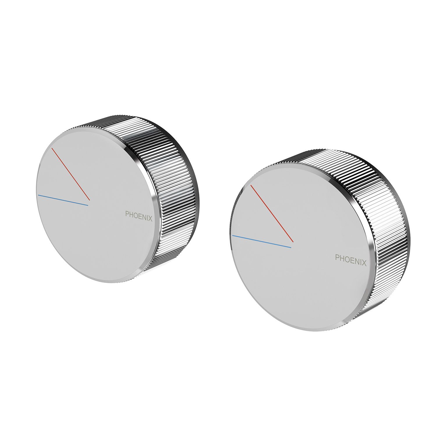 Axia Twin Shower / Wall Mixer by Phoenix Tapware