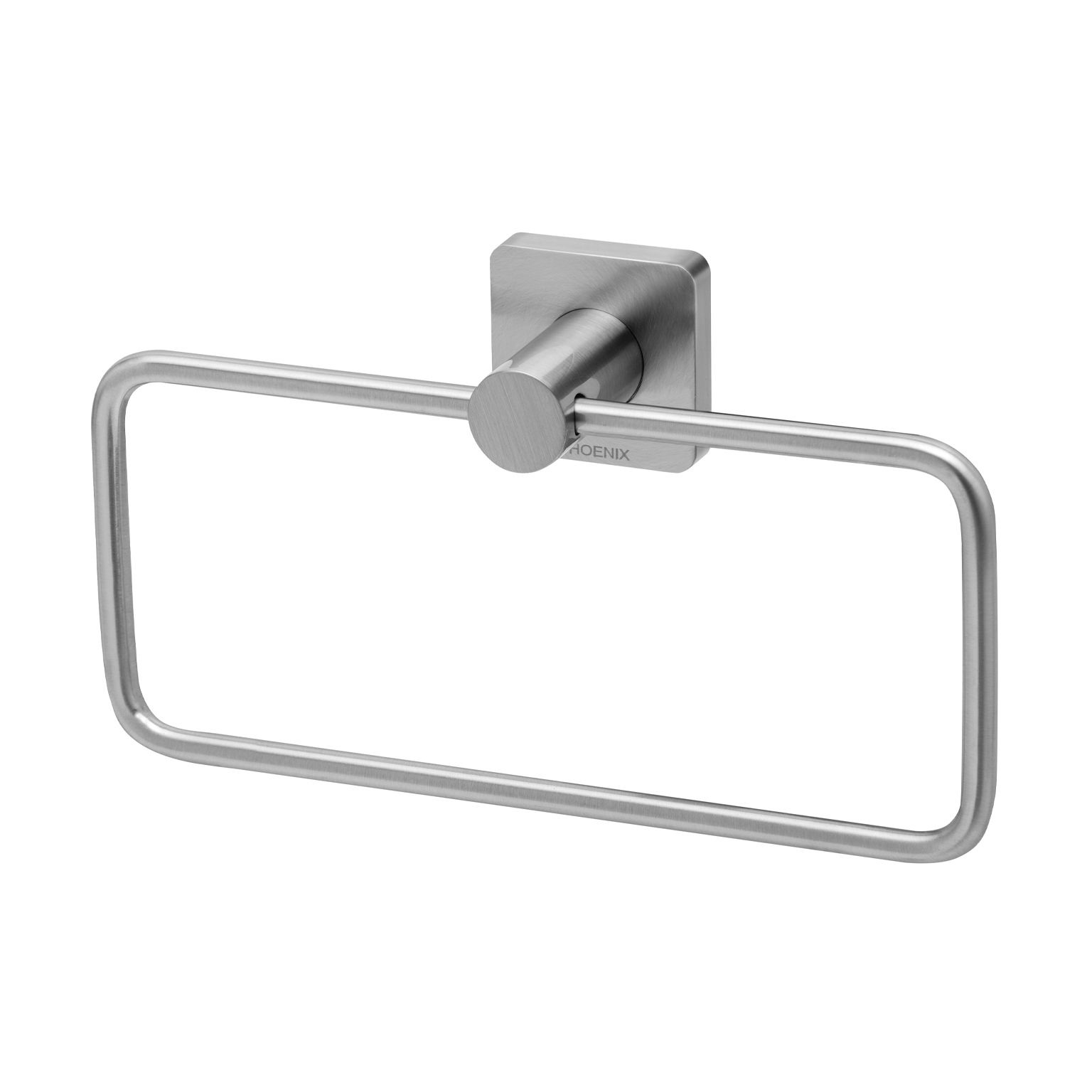 Radii SS 316 Hand Towel Holder Square Plate by Phoenix Tapware