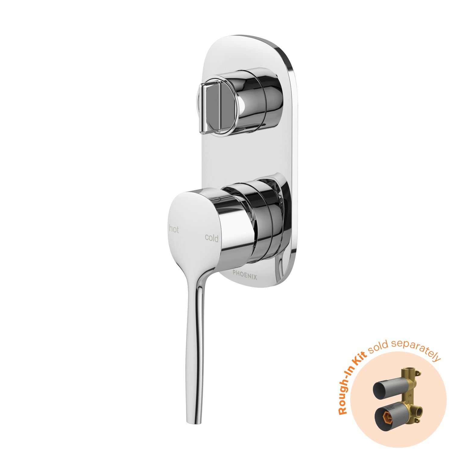 Vask SwitchMix Shower / Bath Diverter Mixer (Fit-Off Kit Only) - Lead Free by Phoenix Tapware