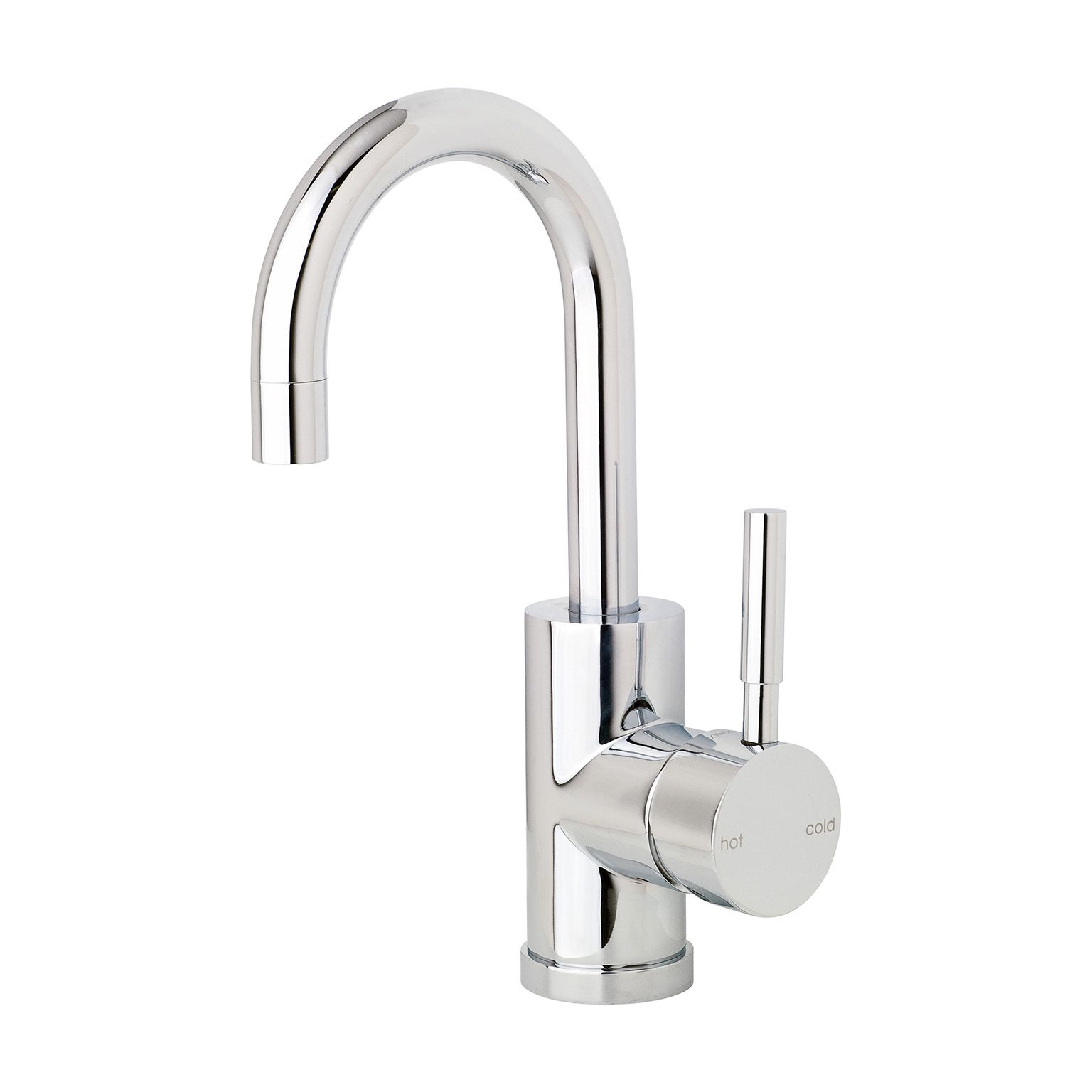 Vivid Basin Mixer 120mm Gooseneck by Phoenix Tapware