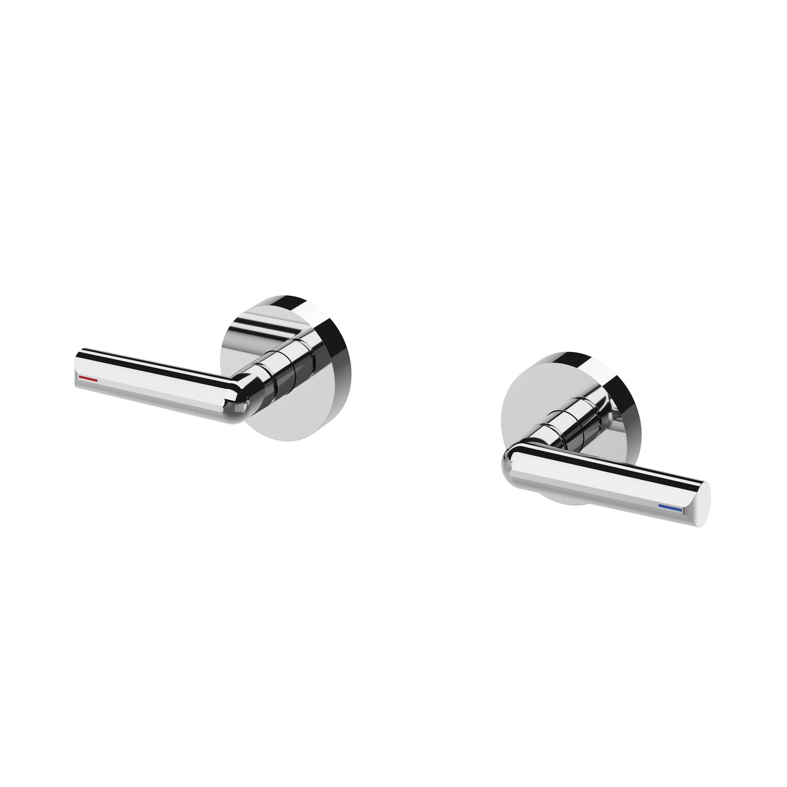 Vivid Slimline Plus Lever Wall Top Assemblies 15mm Extended Spindles - Lead Free by Phoenix Tapware
