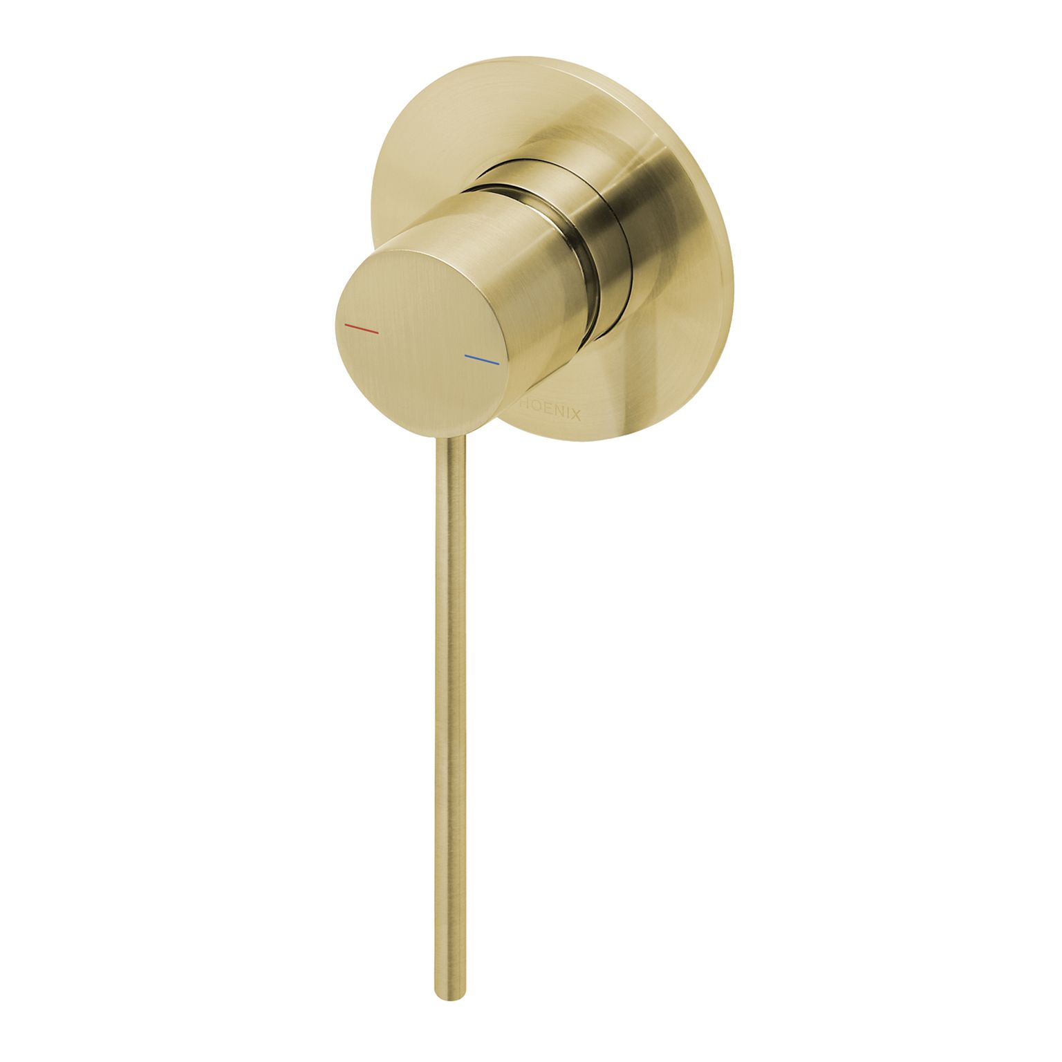 Vivid Slimline SwitchMix Shower / Wall Mixer with Extended Lever (Complete Kit) by Phoenix Tapware