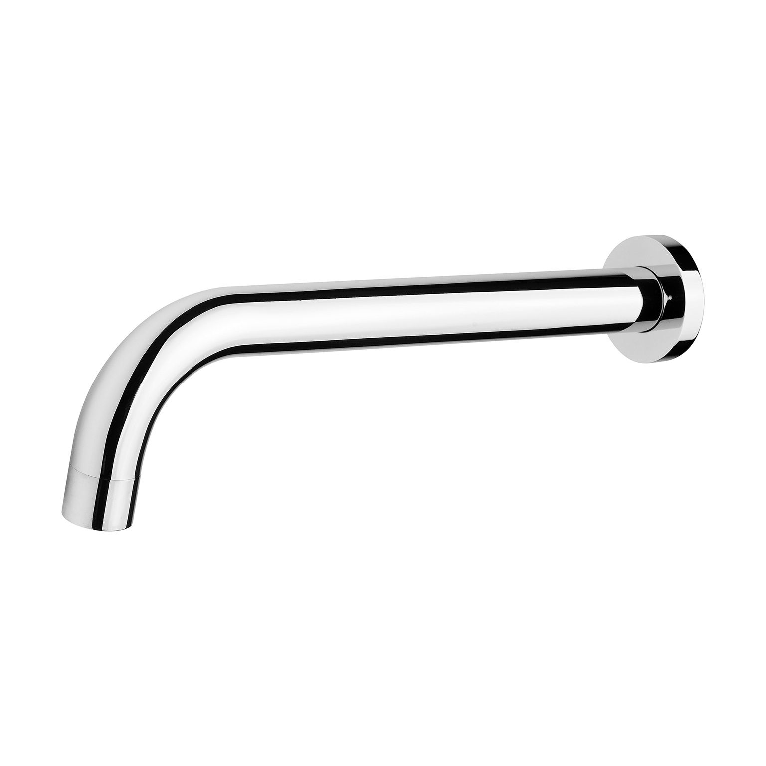 Vivid Wall Basin Outlet 250mm Curved by Phoenix Tapware