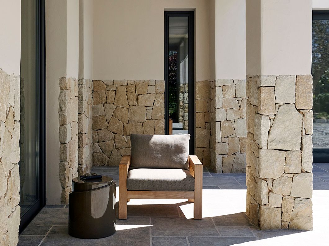 LARS outdoor armchair & loveseat by Piet Boon
