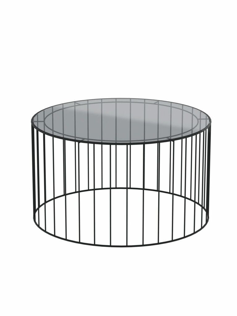 GLASS_CT60 cylinder-shaped coffee table | PIPEDESIGN PURESHAPE by Pipedesign