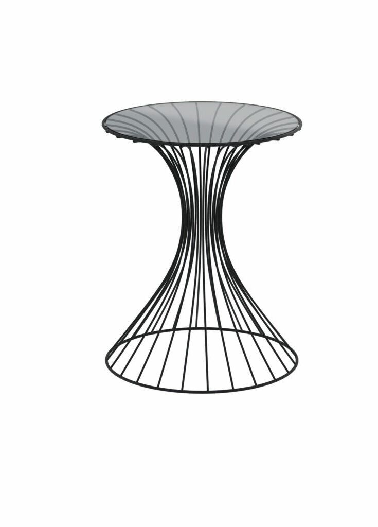 GLASS_TT39 tavolino con ripiano in vetro | PIPEDESIGN PURESHAPE by Pipedesign
