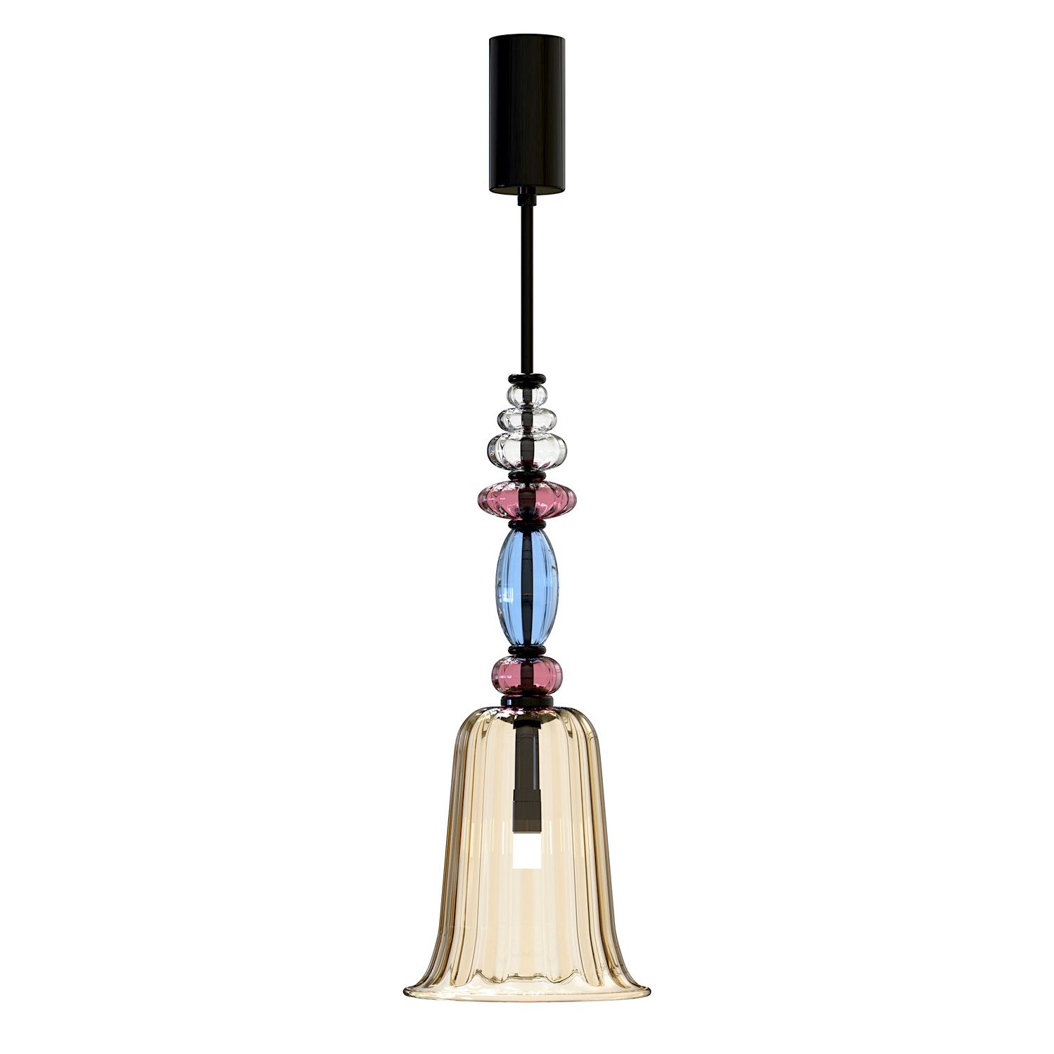 Italian Murano Glass Pendant Light modern design | PIUMATI.com by PIUMATI Murano Glass