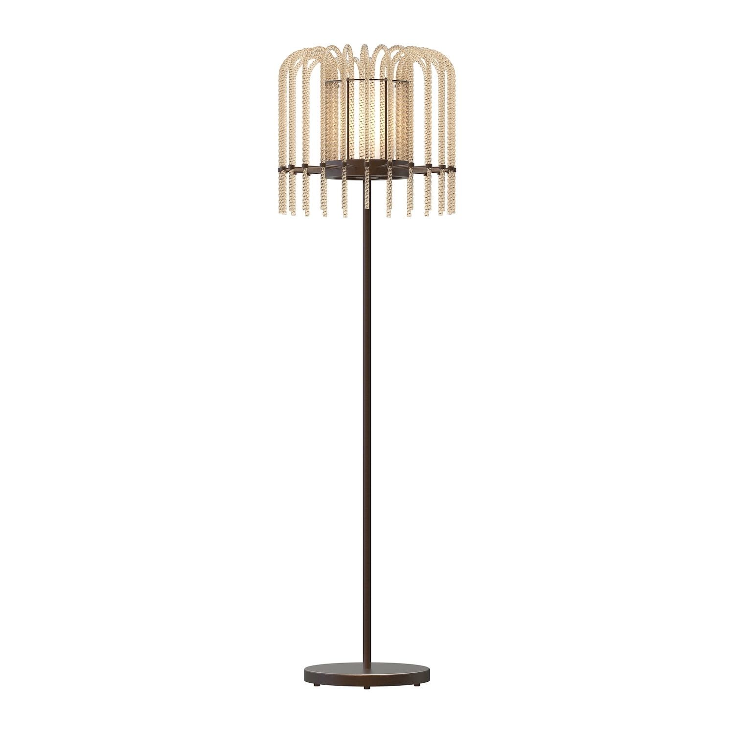 Lampada da terra moderna in vetro di Murano | PIUMATI by PIUMATI Murano Glass