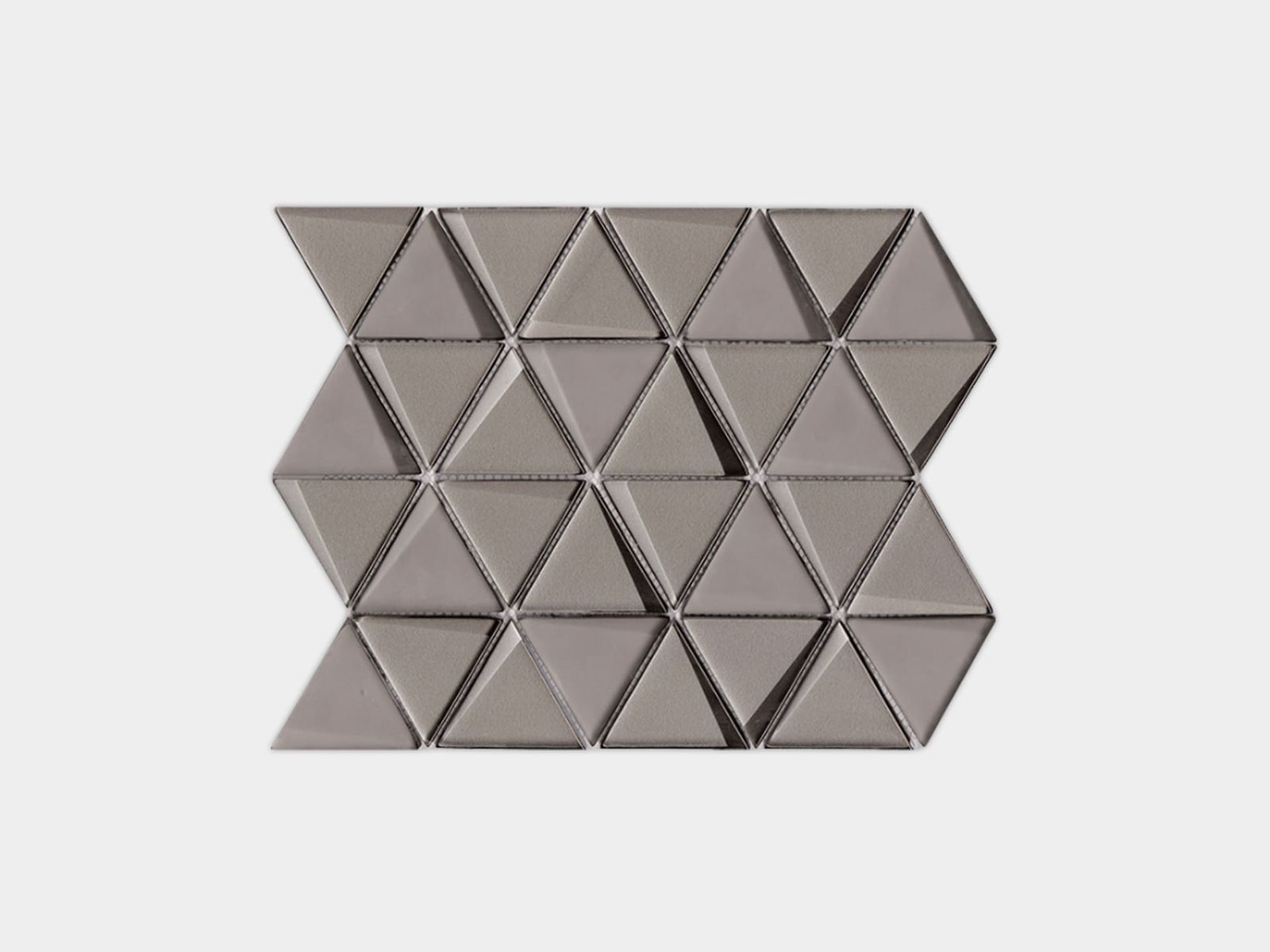 Effect Triangle Caramel 12"X10" by Porcelanosa