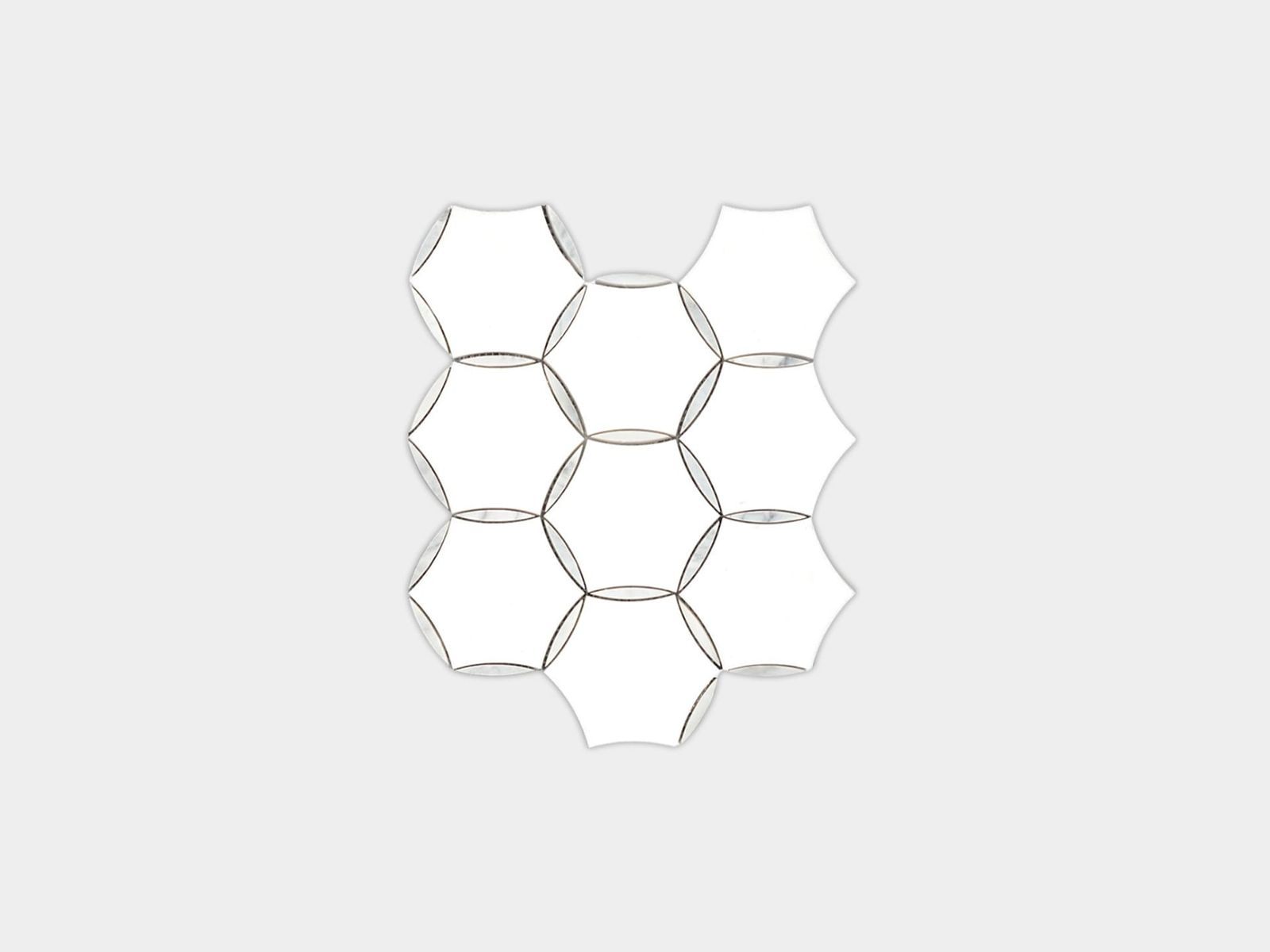 Essential Links Thassos 12"X10" by Porcelanosa