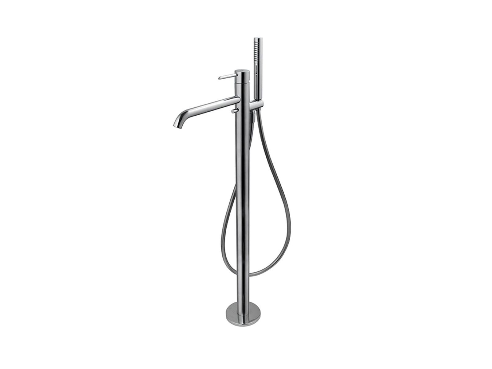 Basin Mixer Round Bath Black by Porcelanosa
