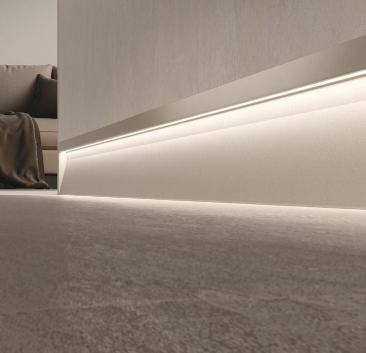 Prolight Metal Line S - Aluminium Skirting Boards by Profilpas