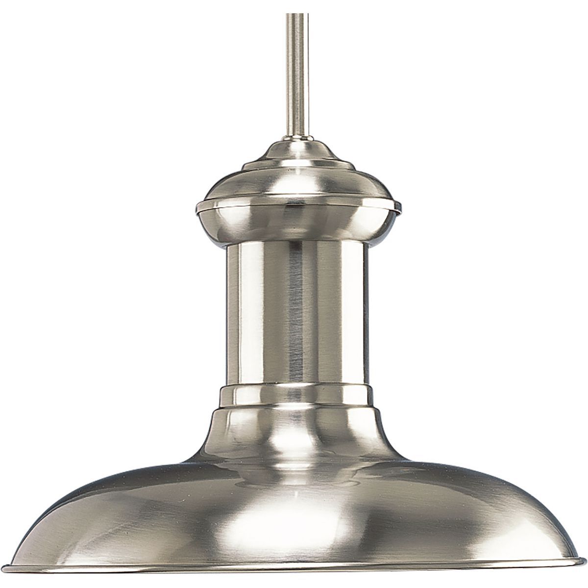 Brookside LED Collection Spun Metal Shade LED Pendant Light by Progress Lighting