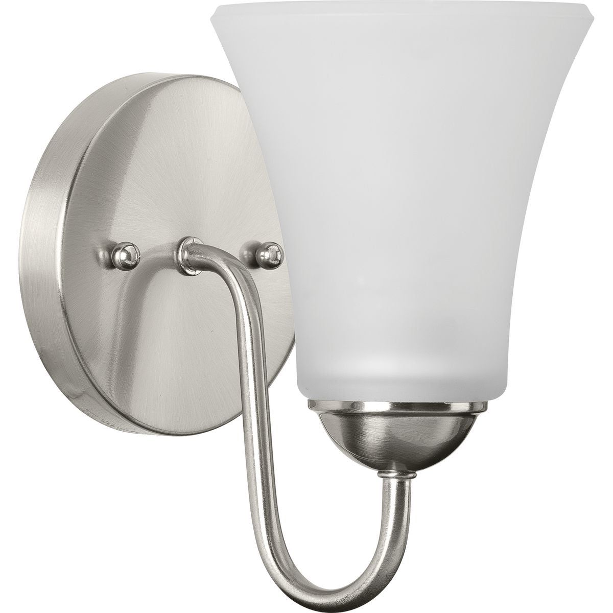 Classic Collection One-Light Etched Glass Bath Vanity Light by Progress Lighting