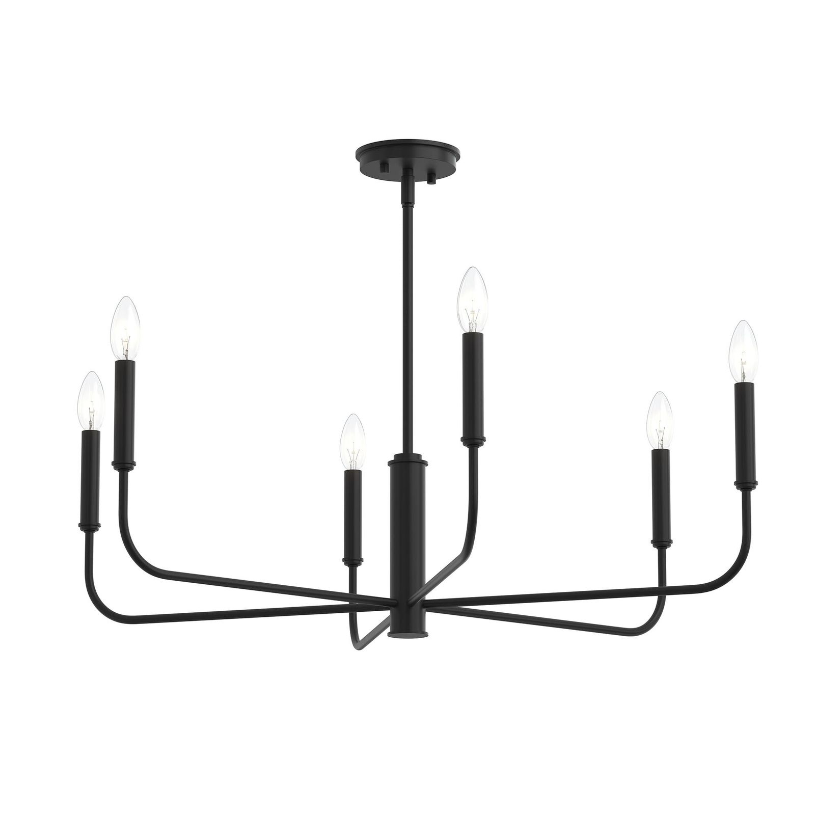 Reines Six-Light Chandelier by Progress Lighting