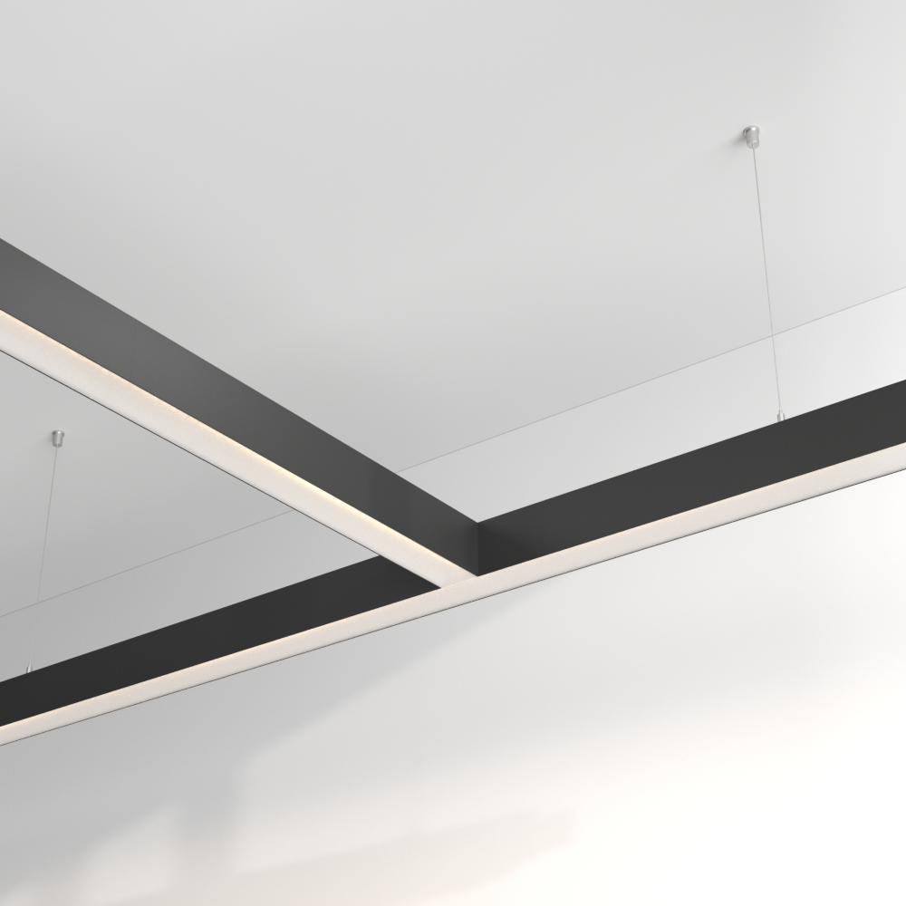 SLIDER - Pendant profile system with plug-and-play connector by PROLICHT