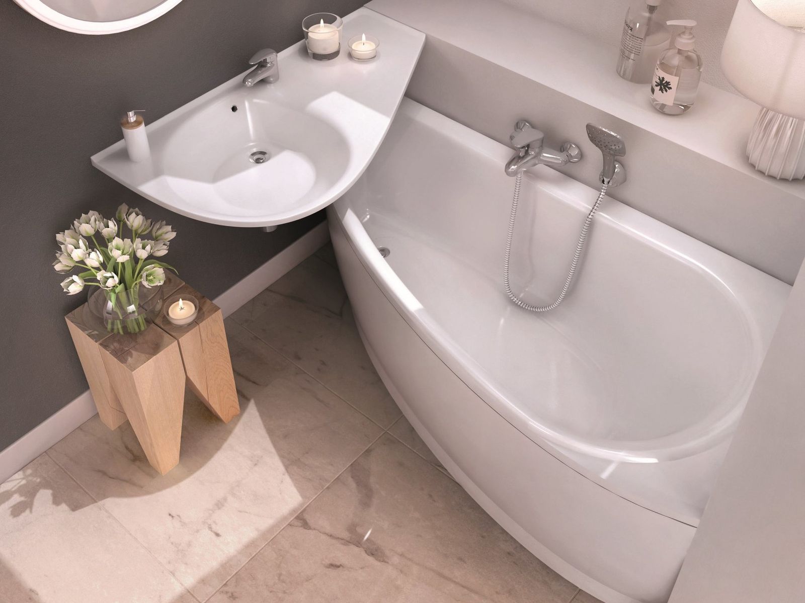 Avocado Bathtub 160 R by Ravak