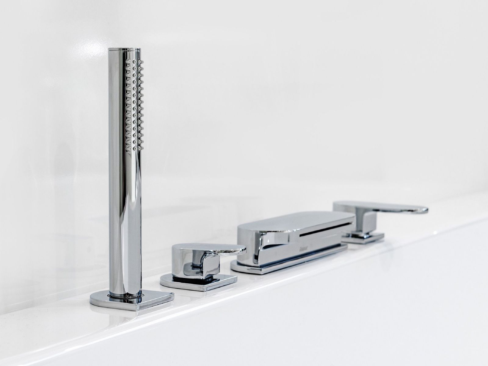 CR 025.00CR Four-Hole Bathtub Waterfall Tap, with Set, chrome by Ravak