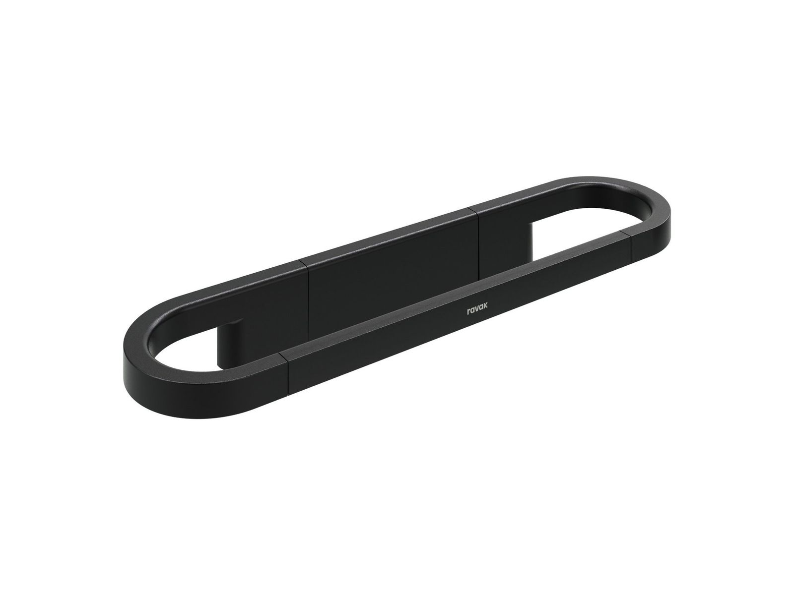 CR II 310.20BLM Single Towel Rail 32 cm, matt black by Ravak