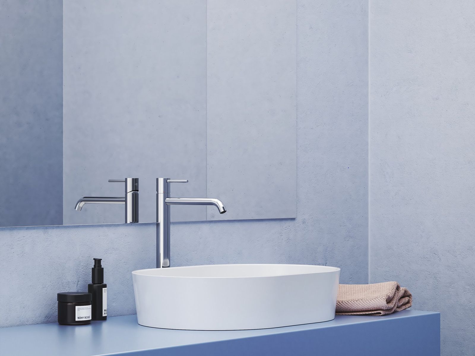 ES 015.00CR Washbasin Tap, without Pop-Up Waste, 340 mm, Chrome by Ravak