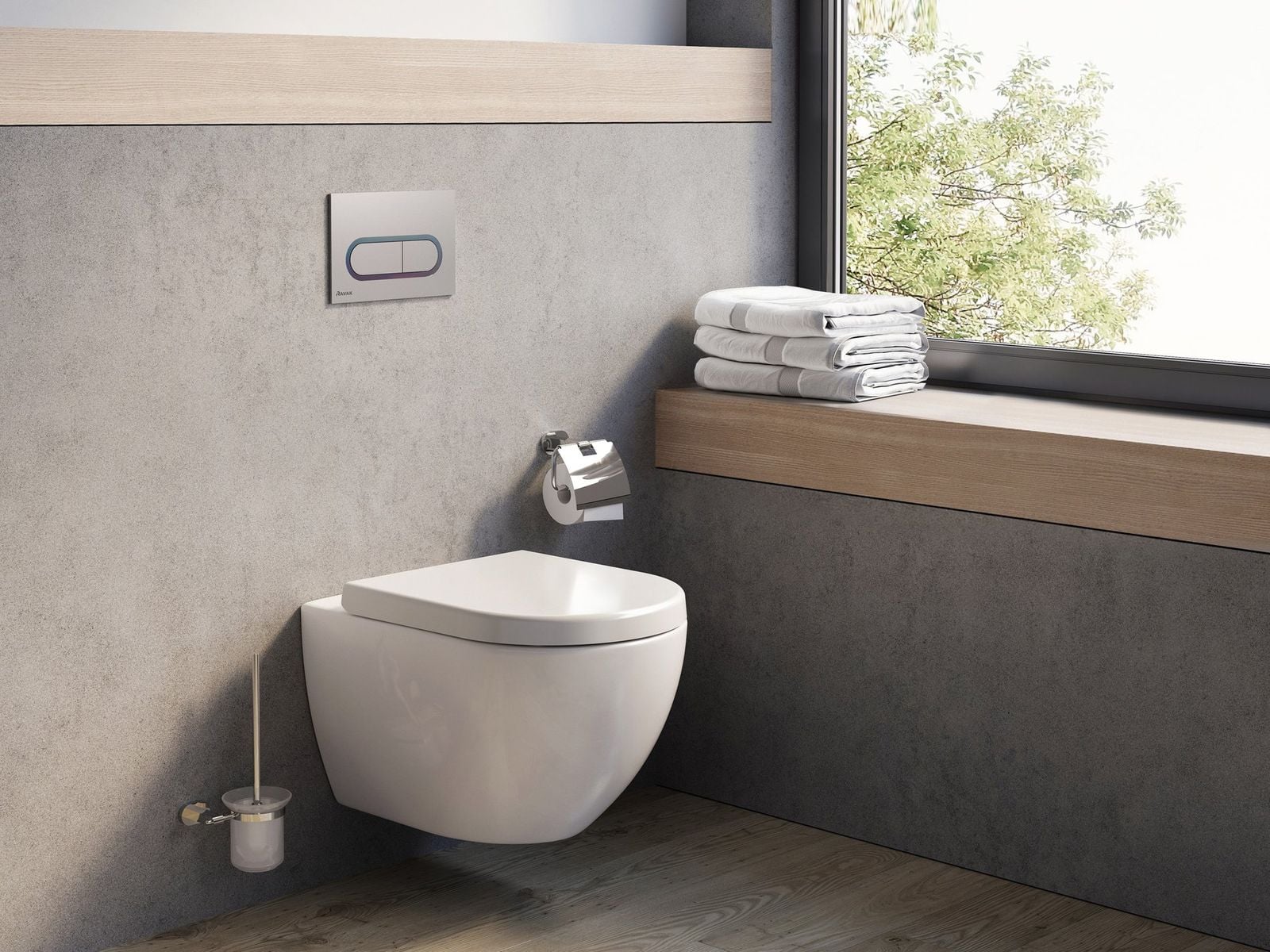 Uni Chrome Toilet, white by Ravak