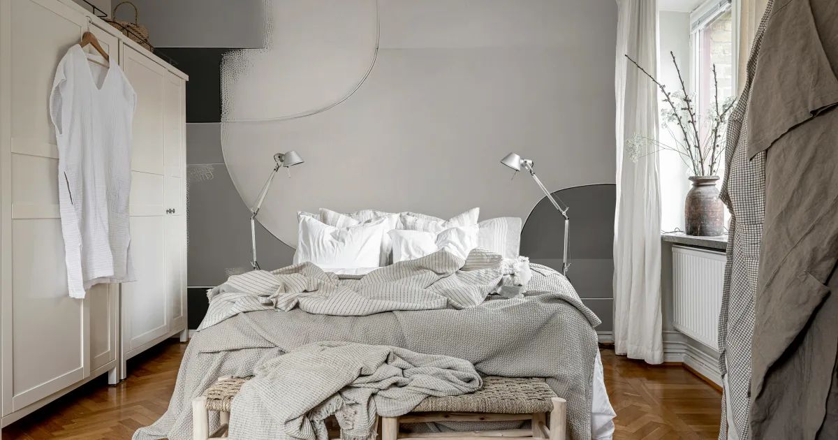 Abstract Shapes, Gray by Rebel Walls