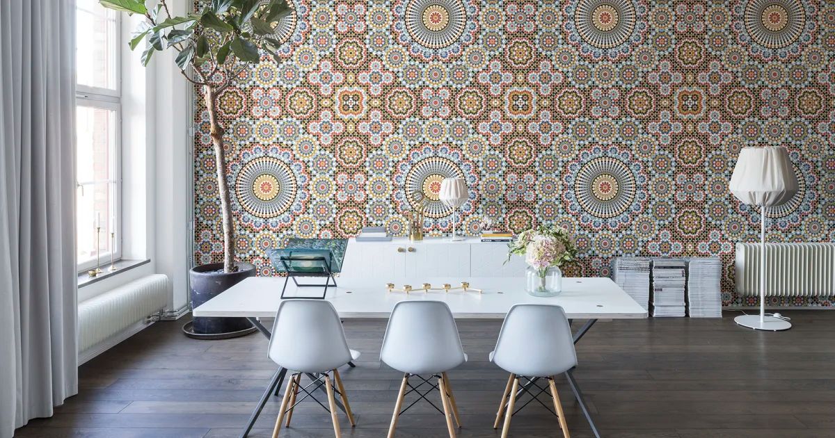 Geometric Pattern by Rebel Walls