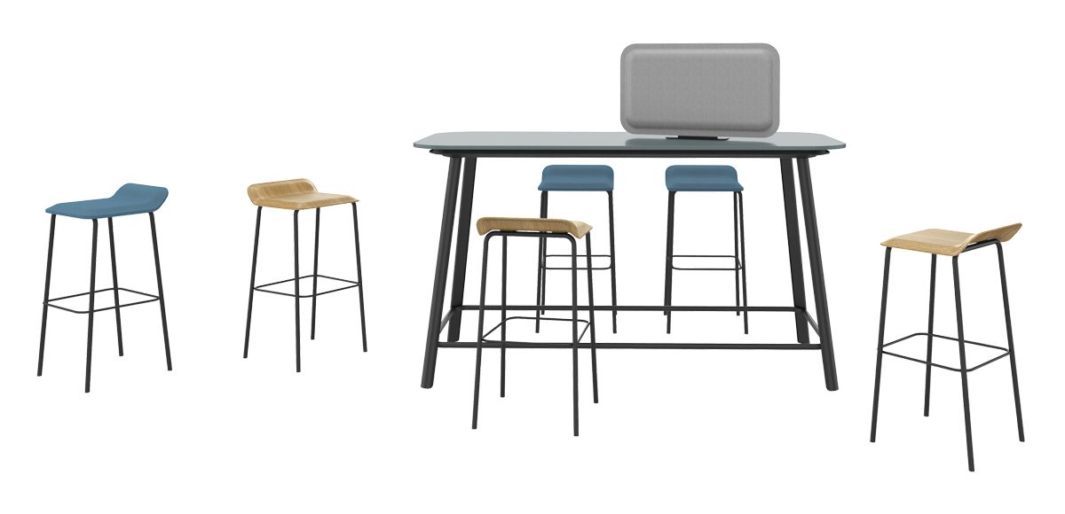 REISS Trailo® Barstool wood by REISS