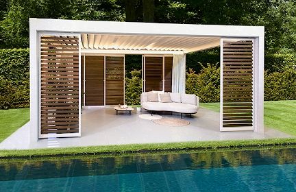 Outdoor Loggia schuifpanelen | Overkapping by RENSON