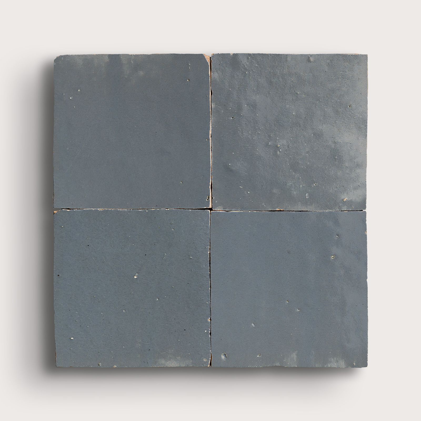 Sahara Mist Blue 4x4 Zellige Tile by Riad Tile