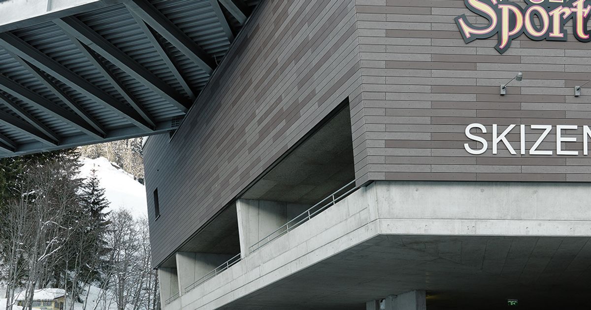 Conception de façade - Architecture alpine by RIEDER
