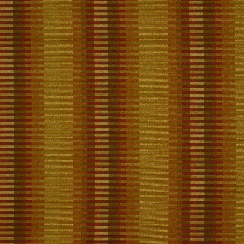 Autumn Striped Upholstery Fabric - ECO ROAD by Robert Allen