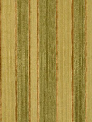Butterscotch Striped Print Fabric - Upholstery by Robert Allen