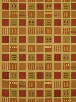 Casa Grande Geometric Print Fabric - Upholstery by Robert Allen