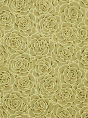 Kiwi Rose Print Fabric - Upholstery & Home Decor by Robert Allen