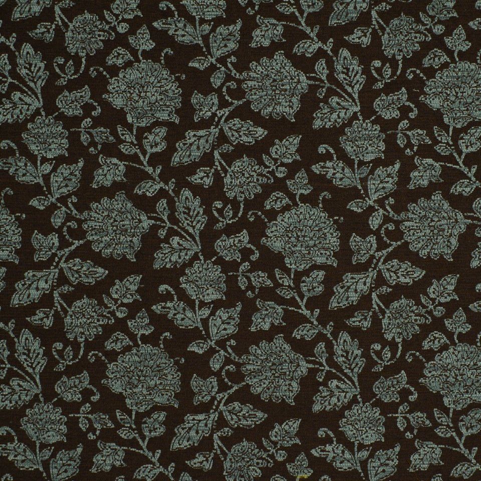 Nightshade Floral Chenille Upholstery Fabric by Robert Allen