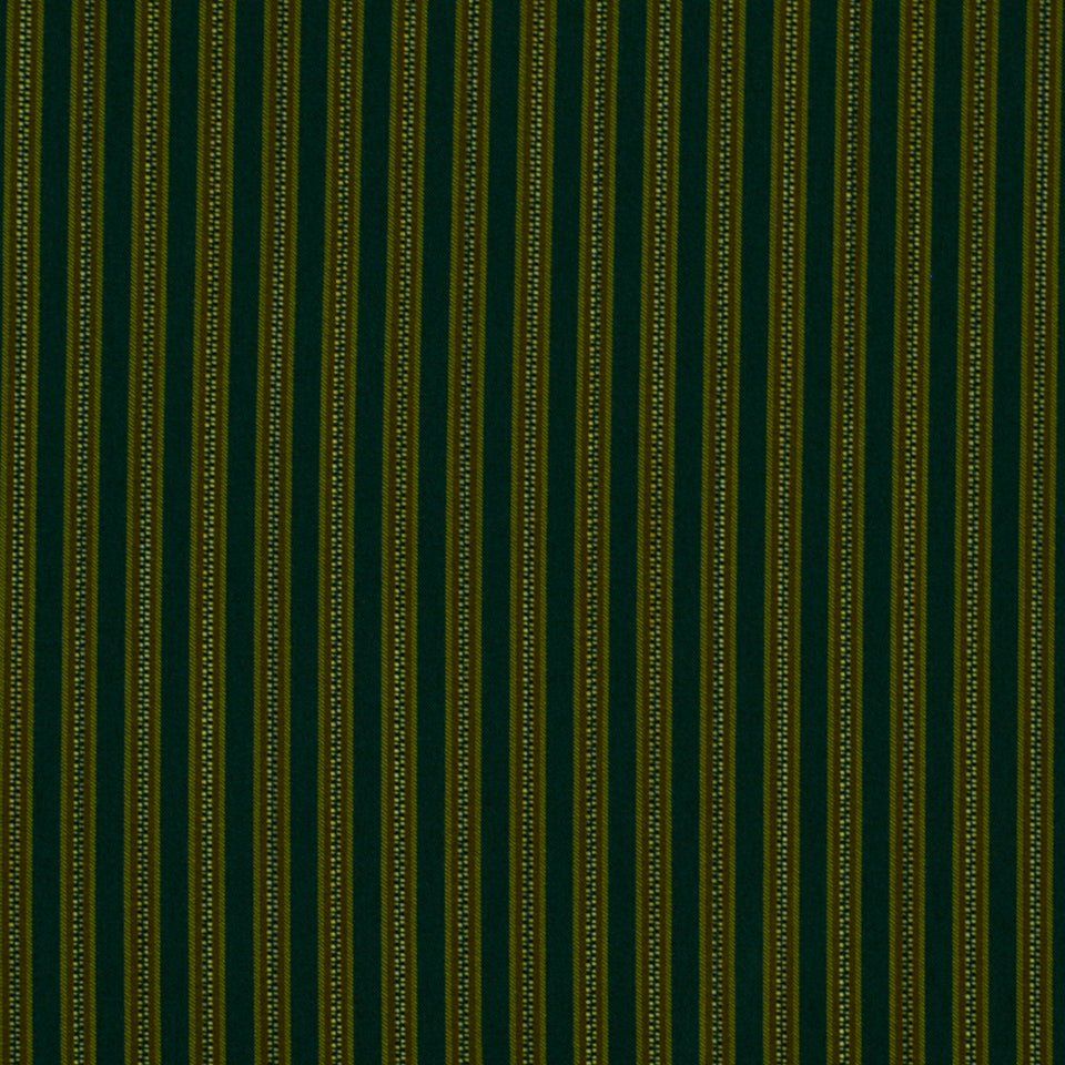 Peacock Striped Upholstery Fabric - ECO BALANCE by Robert Allen
