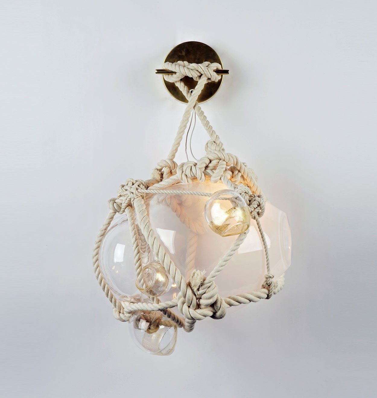 Knotty Bubbles | Sconce - Small | Lindsey Adelman by Roll & Hill
