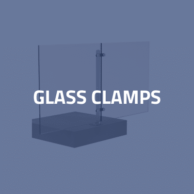 Glass clamps for balustrade - Railing systems by SADEV