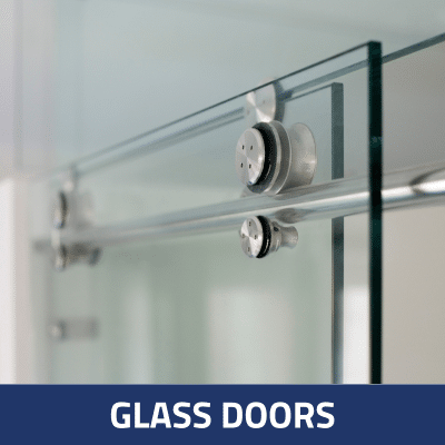 Glass door - pivoting door - sliding door by SADEV
