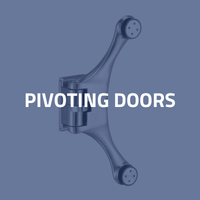 Pivoting doors by SADEV